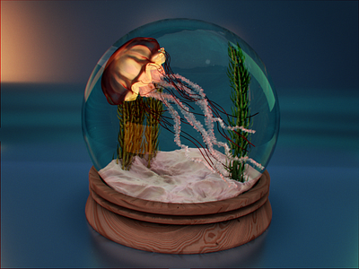 Patient Zero 3d art blender blender3d jellyfish ocean