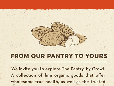 THE PANTRY by Growl