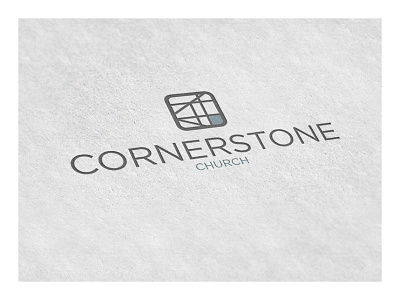 Cornerstone Branding - Logo - Identity branding church design identity logo strategy typography