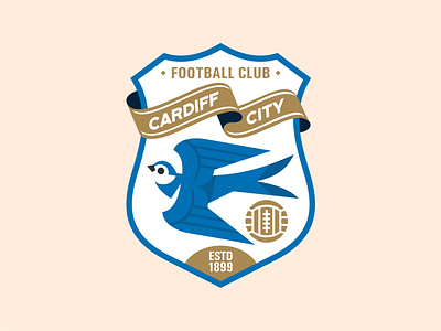 Cardiff City FC by MissMarpl on Dribbble