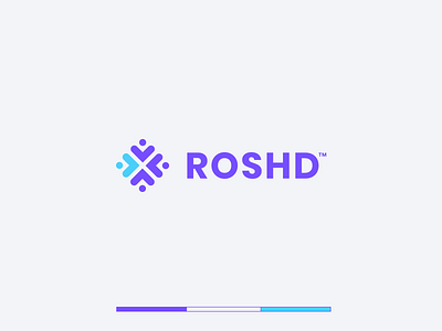roshd branding concept consulting design icon illustrator logo logodesign logomark medical meditation typography vector