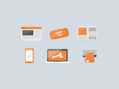 more flat icons auction credit card flat flat icons icon mobile ui