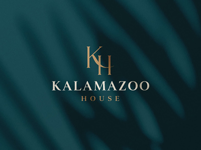 Kalamazoo House Logo boutique brand clean contemporary feminine hotel hotels logo luxury modern simple sophisticated vintage