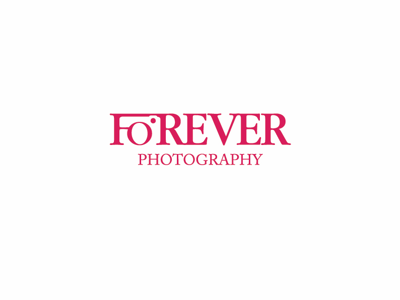 Forever photography branding camera design forever logo logomark photo photography typography