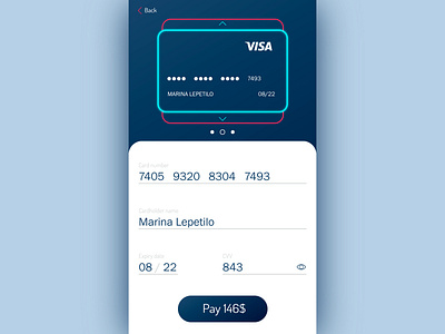 Daily Ui #002 - Credit card checkout credit card credit card checkout daily 100 dailyui dailyui 002 ui