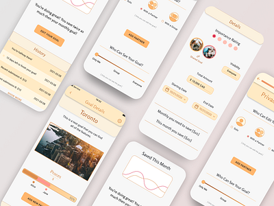 CirclePay | Personal Finance App | UI Design finance app fintech fintech app goal tracking tool mobile app mobile apps mobile ui mobile ui ux mobile uiux personal finance personal finance app social media social media app social media apps socialmedia ui ui design ui designer ui pattern uidesign