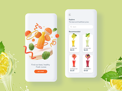 Fresh juices App