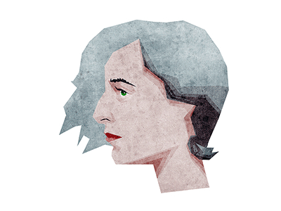 hairdont's animated gif gif illustration portrait profile