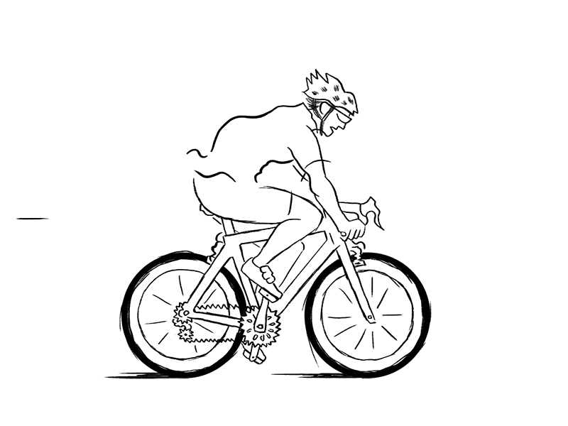 road bike lines animated gif animation bike biking drawing gif illustration line road bike