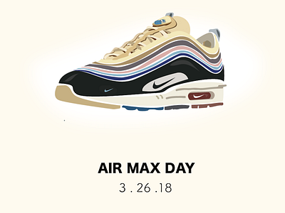 "Nike Air Max Day" Promo Poster for APB-CHS design graphic illustration nike nike air nike air max