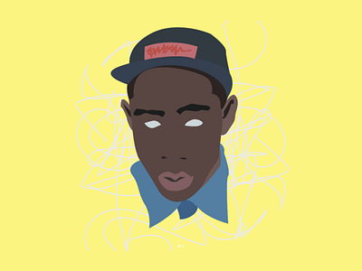 Tyler the Creator: Illustrative Graphic austin designer cover art design graphic illustration music art rapper