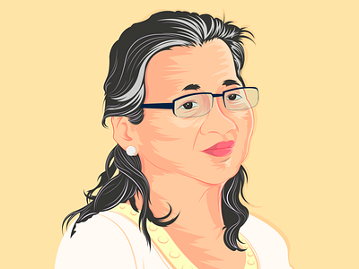 Nanay Celing Cartoonized adobe illustrator adobe photoshop