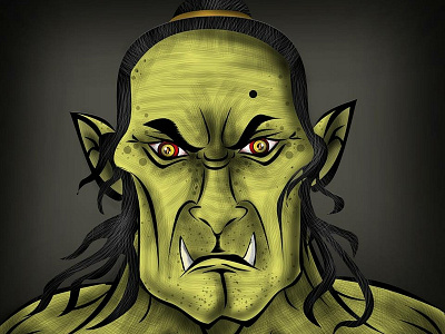 Ogre adobe illustrator