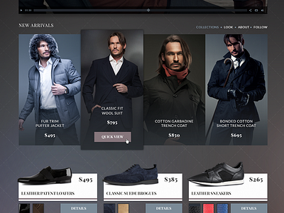 Branded Co. UI Kit brand business cloths ecommerce fashion mens store ui kit web design