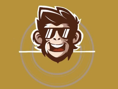 King Kong branding design energy illustration logo simple sketching ui vector
