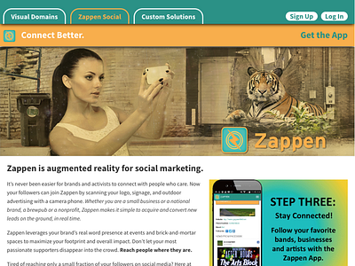 Zappen Website