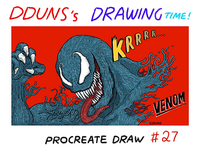 venom character dduns illust