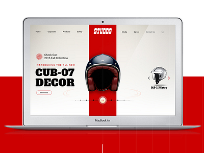 Studds : India's Top Helmets & Two Wheeler accessories Brand ui ui design ui ux unique user experience. user interface ux web design website design