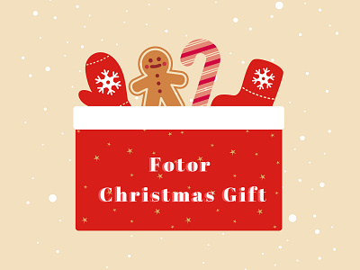 Fotor Christmas Gift 😊✨ candy cane card christmas christmas sock christmas stocking design festival fotor gift gloves greeting card holiday illustration merry christmas socks the gingerbread man tool winter xmas
