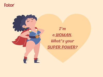 International Women's Day character design flat fotor holiday illustration international womens day internationalwomensday iwd superwoman women