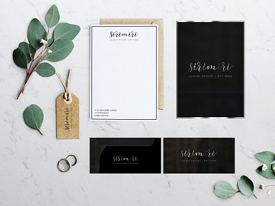 sirimiri Identity design branding design highlight identitydesign illustration logo luxury logo minimal premium typography ui ux vector