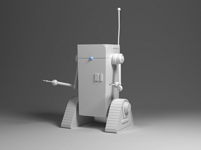 Robot#1 blender illustration robot