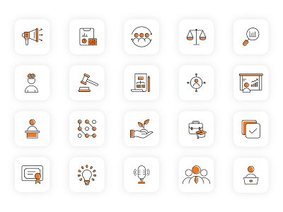 Icon Set No. 2 app branding design flat graphic design icon illustration ui vector