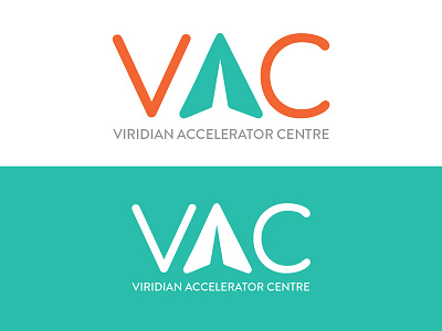 Vac Logo branding design icon illustration lettering typography vector