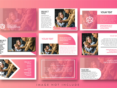 Presentation template pack adobe flyers presentation design template