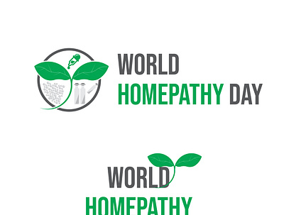 world homeopathy day 10 april header,icon,logo art concept design design a day icon illustration logo safety treatments vector world homeopathy day