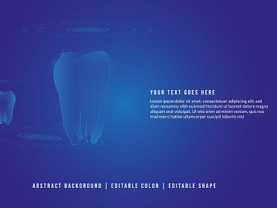 Dental banner background