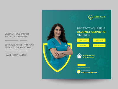 Medical banner template