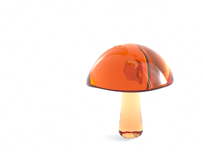 C4D 3s meterial mushroom 3d