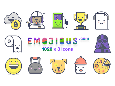 Emojious avatar face freebie icon iconset premium smile sticker