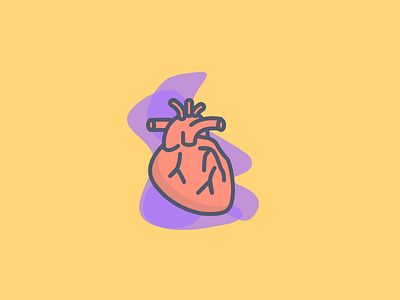 Heart icon health icon medical