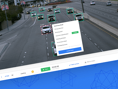 AI Data Annotation - Quick Issue Mode annotation artificial intelligence car design issues quick self driving ui ux