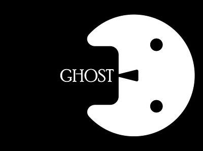 Logo - ghost branding design figma ghost illustration logo