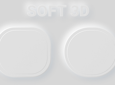 Soft 3d effects 3d design effect illustration soft 3d