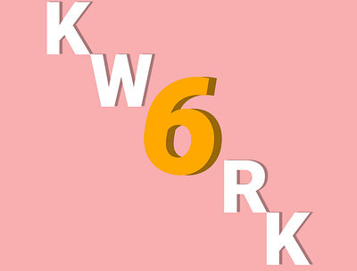 Kwork is 6 years old design figma illustration kwork logo