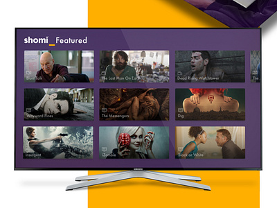 tvOS Concept Video Streaming App - Featured