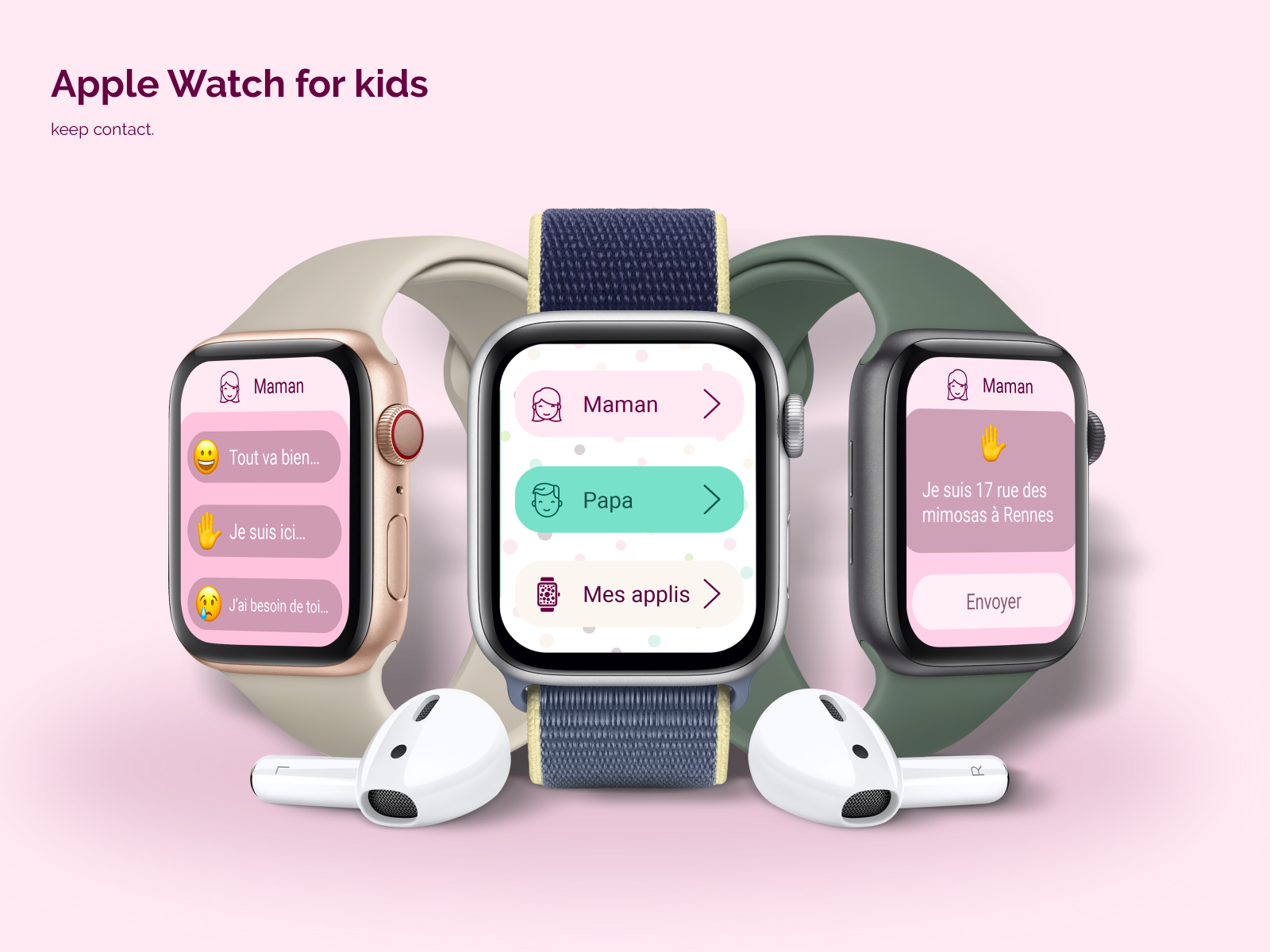 Apple Watch for kids by Stéphane ROMANO on Dribbble