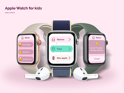 Apple Watch for kids apple apple watch child childen contact kids safe watch