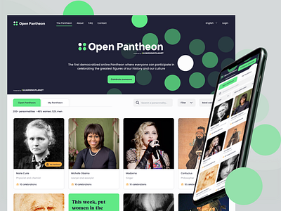 Open Pantheon graphic design open pantheon ui ux web website