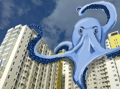 Octopus illustration octopus