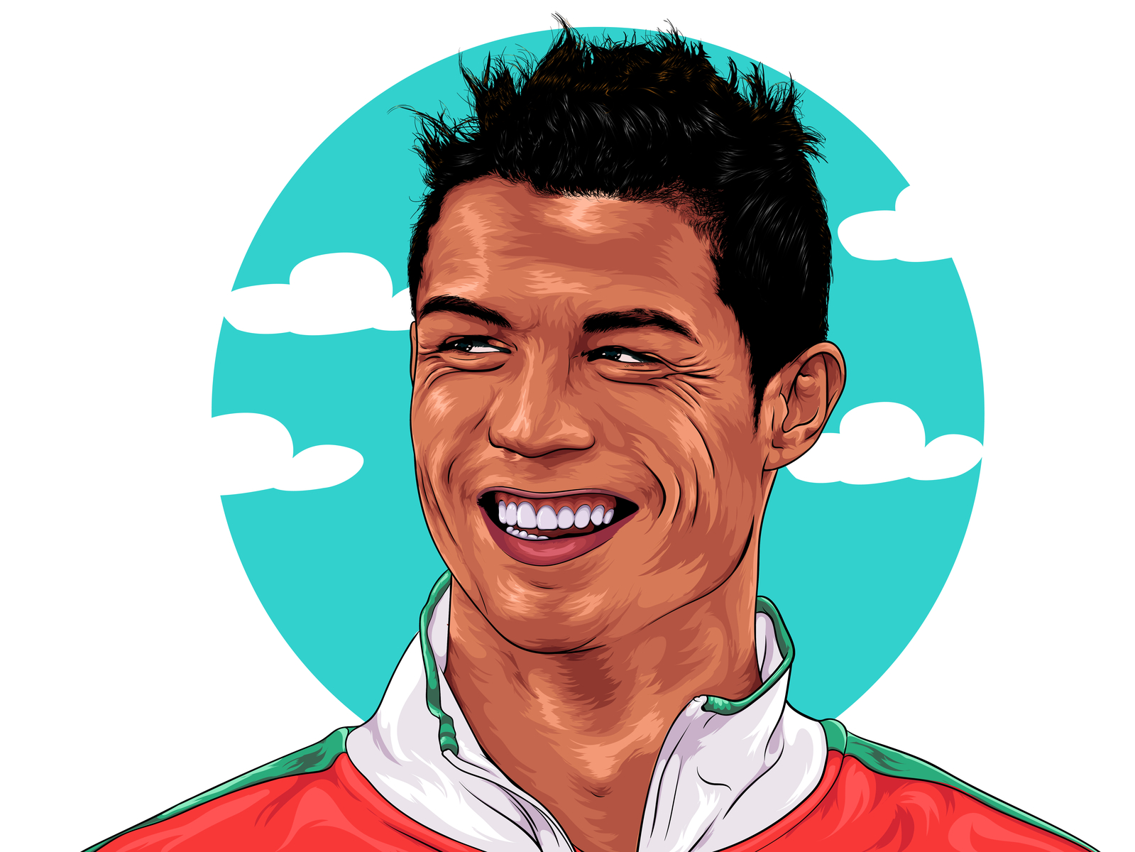 Ronaldo by Aqib Abbasi on Dribbble