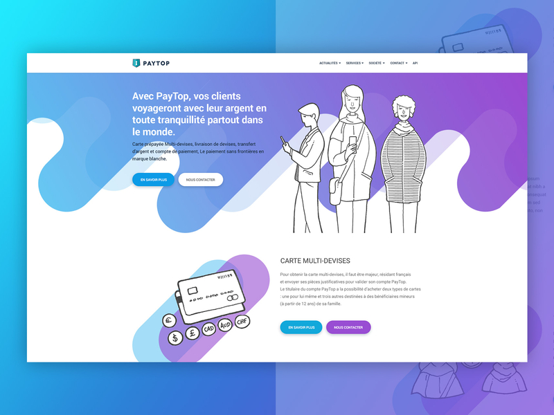 Unused Paytop Corporate Design 01 By Hervé Coiral On Dribbble