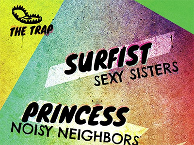 The Trap bakery colorful hidden music princess show surfist trap