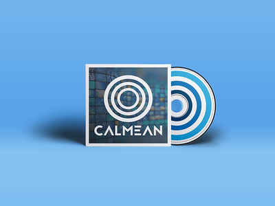 Calmean branding design logo typography vector