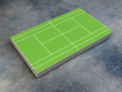 Janikowo Tennis Club branding busines card