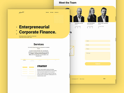 Assetto Landing Page